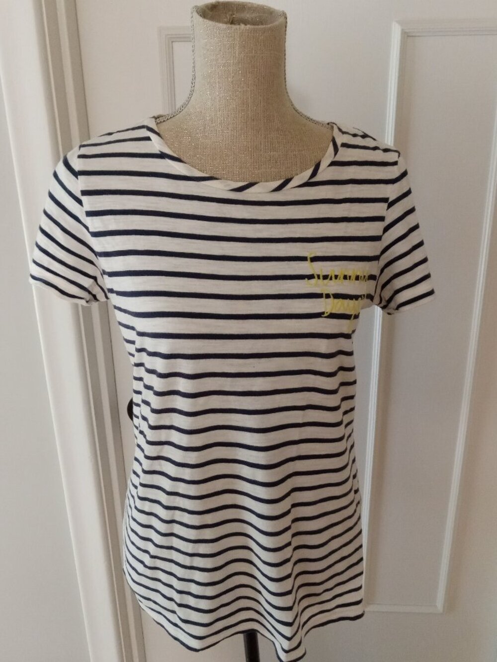 Joules Cotton Striped T shirt
